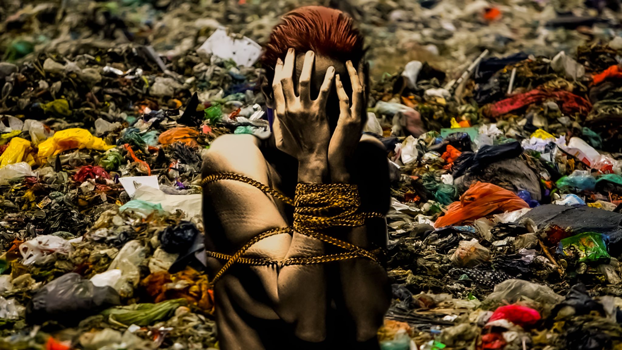 On the dump